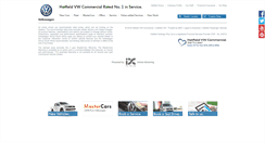 Desktop Screenshot of hatfieldcommercialvehicles.co.za